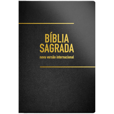 Bíblia Sagrada | NVI | Letra Gigante | Semi Luxo Preta