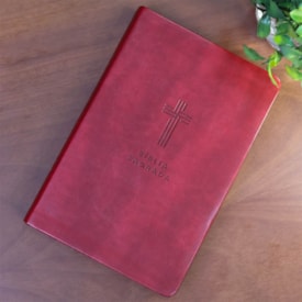 Segunda imagem do produto Bíblia Sagrada | NVI | Letra Gigante | Vinho Com Índice