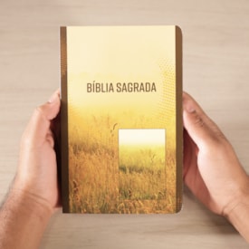 Segunda imagem do produto Bíblia Sagrada | NVI | Letra Grande | Capa Brochura Trigo