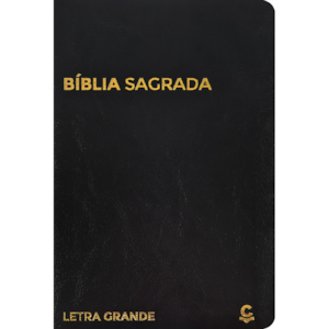 Bíblia Sagrada | NVI | Letra Grande | Capa Luxo Preta