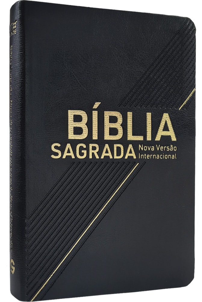 Bíblia Sagrada | NVI | Letra Grande | Capa Luxo Marrom