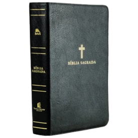 Bíblia Sagrada | NVI | Letra Grande | Couro Soft Preta