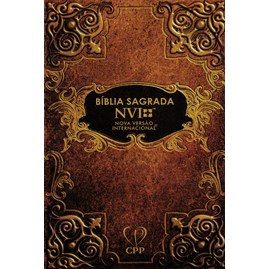 Bíblia Sagrada | NVI | Letra Hipergigante | Capa Brochura Vintage