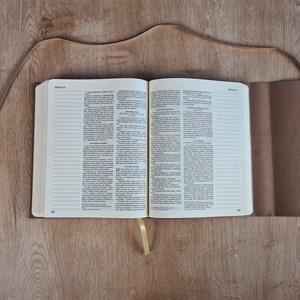 Bíblia Sagrada | NVI | Letra Normal | c/ Espaço para Anotações | Capa Couro Soft