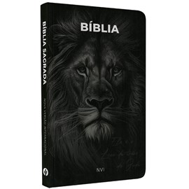 Bíblia Sagrada | NVI | Letra Normal | Capa Brochura Leão da Tribo de Juda