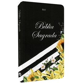 Bíblia Sagrada | NVI | Letra Normal | Capa Brochura Lírios Amarelos