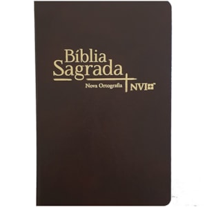 Bíblia Sagrada | NVI | Letra Normal | Capa Dura Marrom