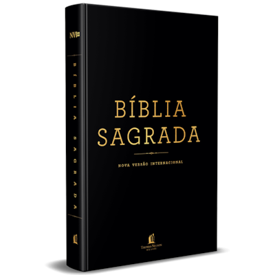 Bíblia Sagrada | NVI | Letra Normal | Ilustrada Capa Dura Preta