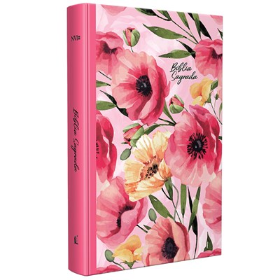 Bíblia Sagrada | NVI | Letra Normal | Ilustrada Capa Dura Primavera