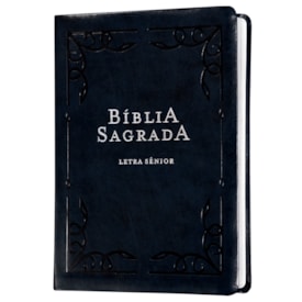 Segunda imagem do produto Bíblia Sagrada | NVI | Letra Sênior | Capa Azul