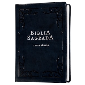 Segunda imagem do produto Bíblia Sagrada | NVI | Letra Sênior | Capa Azul