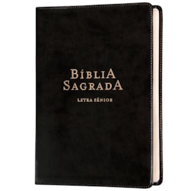 Segunda imagem do produto Bíblia Sagrada | NVI | Letra Sênior | Capa Preta
