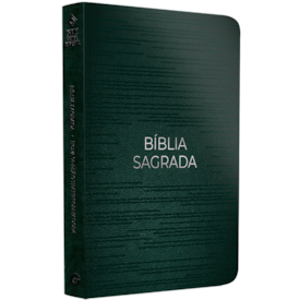 Segunda imagem do produto Bíblia Sagrada | NVT | Letra Gigante | Capa Luxo Verde