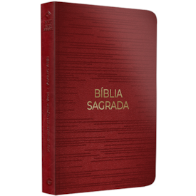 Segunda imagem do produto Bíblia Sagrada | NVT | Letra Gigante | Capa  Luxo Vermelha