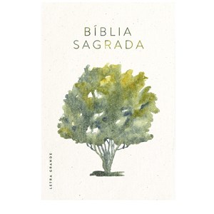 Bíblia Sagrada | NVT Letra Grande | Árvore Aquarela / Capa Dura