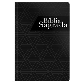 Bíblia Sagrada | NVT | Letra Grande | Capa Brochura Preta Moderna