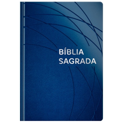 Bíblia Sagrada | NVT | Letra Grande | Capa Luxo Azul Royal