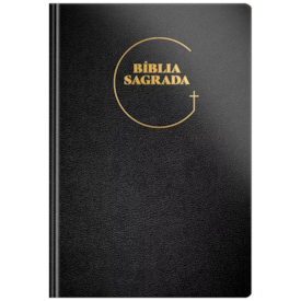 Bíblia Sagrada | NVT | Letra Grande | Capa Luxo Preta