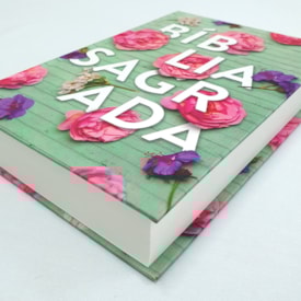 Segunda imagem do produto Bíblia Sagrada | NVT | Letra Grande | Capa Primavera