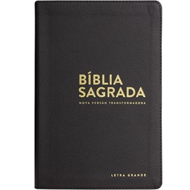 Bíblia Sagrada | NVT| Letra Grande | Luxo Preta C/ Índice