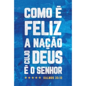 Bíblia Sagrada | NVT | Letra Normal | Capa Feliz a Nação