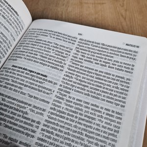 Bíblia Sagrada | NVT | Letra Normal | Capa Luxo Branca