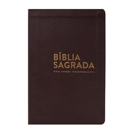 Bíblia Sagrada | NVT Letra Normal | Marrom / Luxo