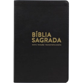 Bíblia Sagrada | NVT Letra Normal | Preta / Luxo