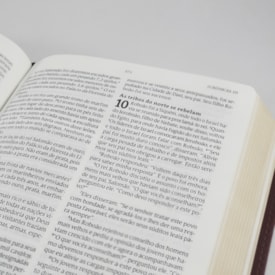 Segunda imagem do produto Bíblia Sagrada | NVT Letra Normal | Preta / Luxo