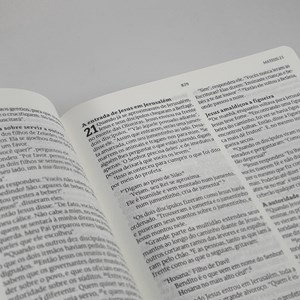 Bíblia Sagrada | NVT Letra Normal | Preta / Luxo