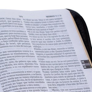 Bíblia Sagrada | O Poder da Oração | ARC | Letra Grande | Capa Semi Luxo Preta C/Ziper S/Borda