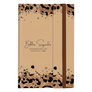 Bíblia Sagrada Oncinha Gold | ARC | Harpa Pentecostal | Letra Gigante | Capa Dura Panorâmica