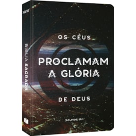 Bíblia Sagrada Os Céus Proclamam | NVI | Letra Normal | Flexível Soft Touch