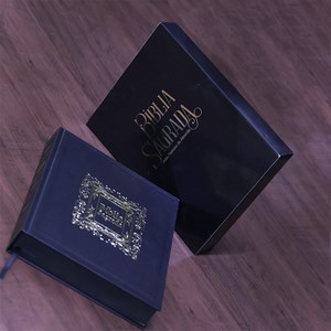 Bíblia Sagrada para Presente com Caixa | ARC | Capa Luxo Preta