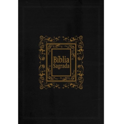 Biblia Sagrada Para Presente Com Caixa Arc Capa Luxo Preta Plenitude Distribuidora