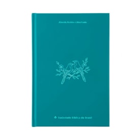 Bíblia Sagrada Pássaros | ARA | Capa Dura Azul Claro