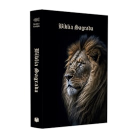 Bíblia Sagrada Pequena | ARC | Capa Brochura Leão Alteza