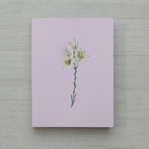 Segunda imagem do produto Bíblia Sagrada Pequena | ARC | Capa Brochura Lírios Lilás