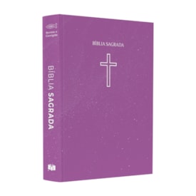 Bíblia Sagrada Pequena | ARC | Capa Brochura Salvos Pela Graça Rosa