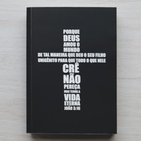 Segunda imagem do produto Bíblia Sagrada Porque Deus Amou João 3:16 | NAA | Letra Normal | Capa Ilustrada