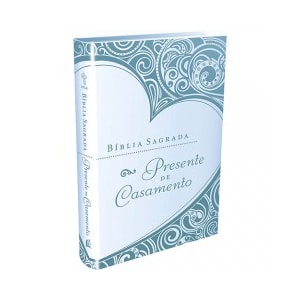 Segunda imagem do produto Bíblia Sagrada Presente de Casamento | Azul