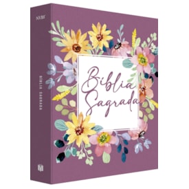 Bíblia Sagrada Primavera Alegre | NVI | Capa Dura com Espaço para Anotações