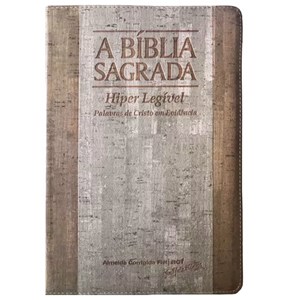 Bíblia Sagrada RCM | ACF | Letra Gigante | Capa PU Luxo Bicolor