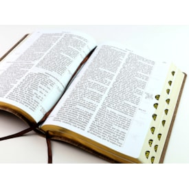 Segunda imagem do produto Bíblia Sagrada RCM | ACF | Letra Gigante | Capa PU Luxo Bicolor C/ Índice