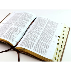 Segunda imagem do produto Bíblia Sagrada RCM | ACF | Letra Gigante | Capa PU Luxo Bicolor C/ Índice