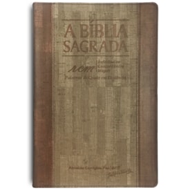 Bíblia Sagrada RCM | ACF | Letra Gigante | Capa PU Luxo Bicolor C/ Índice