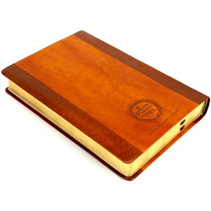 Bíblia Sagrada RCM | ACF | Letra Gigante | Capa PU Luxo Chocolate/Havana
