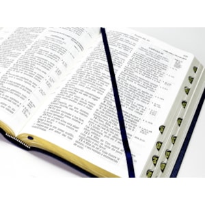 Segunda imagem do produto Bíblia Sagrada RCM | ACF | Letra Gigante | Capa PU Luxo Preta C/ Índice