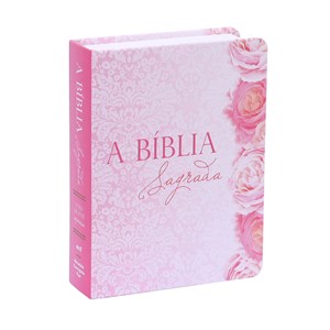 Bíblia Sagrada Rosas | ACF | Letra Grande | Capa Dura