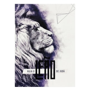 Bíblia Sagrada Ruja o Leão | NVA | Capa Brochura